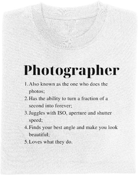 Photographer Definition