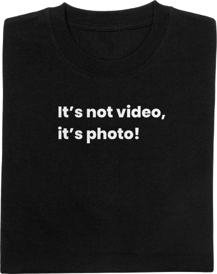 Not video, photo! | Dark