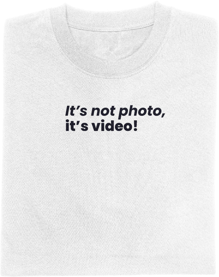 Not photo, video! | Light